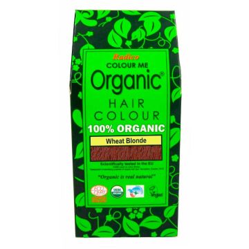 Radico Colour Me Organic nisublond taimne juuksevärv etikett100g